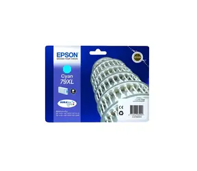 Epson Singlepack Cyan 79XL DURABrite Ultra Ink azurová / Inkoust do tiskárny / 17,1 ml / 2000 stran