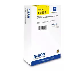 Epson C13T75544N DURABrite Pro XL žlutá / Originální cartridge / 39 ml / 4000 stran