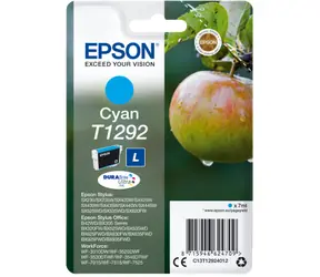 Epson Singlepack Cyan T1292 DURABrite Ultra Ink azurová / Inkoust do tiskárny / 7 ml / 485 stran