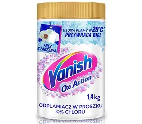 VANISH Multi Action White 1,4 kg / Odstraňovač skvrn / prášek
