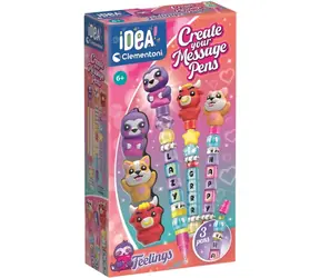 CLEMENTONI IDEA Kreativní sada pro výrobu per Pocity / od 6 let