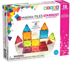 MAGNA-TILES Magnetická stavebnice Hvězdný prach / 15 dílků