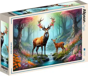 ALIPSON Puzzle Majestátní jelen / 500 dílků