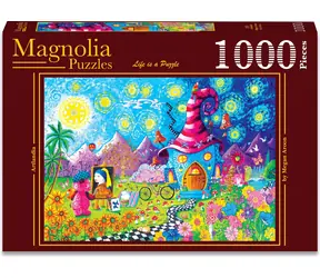 MAGNOLIA Puzzle Artlandia / 1000 dílků / 48 x 68 cm