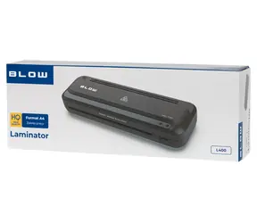 Blow L400 černá / Laminátor / A4 / za studena i za tepla / rychlost 320 mm/min