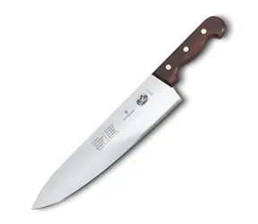 Victorinox Porážecí nůž Wood 33 cm / Nůž / hladká čepel / pakkadřevo rukojeť / nerezová ocel