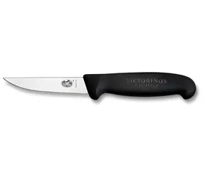Victorinox Fibrox černý / Nůž na králíka / Délka čepele 10 cm / Hladké ostří
