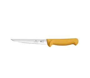 Victorinox Swibo oranžová / Vykosťovací nůž / 14 cm / hladké ostří