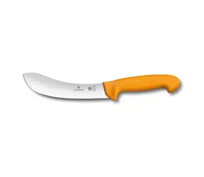 VICTORINOX Swibo stahovací nůž oranžový / 18 cm / rovná čepel