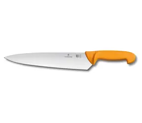 Victorinox Swibo oranžová / Kuchařský nůž / 26 cm / Hladké ostří