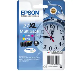 Epson DURABrite Ultra Ink 27XL Multipack (C13T27154012) / Originální cartridge / 3 barvy / 31,2 ml