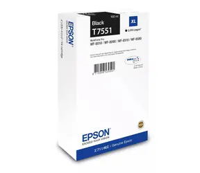 Epson C13T75514N DURABrite Pro XL černá / Originální cartridge / 100 ml / 5000 stran