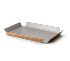 Continenta Protiskluzový podnos tmavošedý metalický / Podnos / 54,5x40 cm / do myčky 45°C