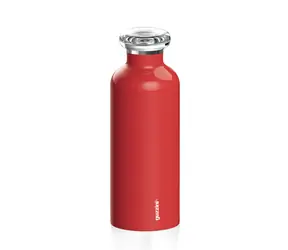 Guzzini Energy 500 ml červená / Termoláhev / Nerezová ocel / 12 h teplo, 24 h chlad
