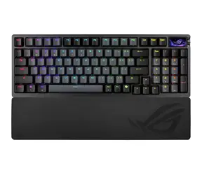 ASUS ROG Azoth 96 HE černá / Bezdrátová herní klávesnice / mechanická / RGB / BT / RF 2.4GHz / CZ/SK