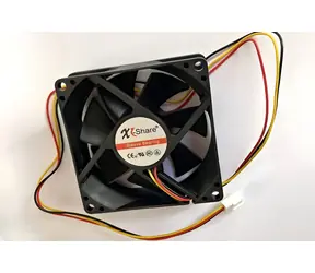 Eurocase 80 mm / Ventilátor / 3pin / 12V / 80x80x25 mm