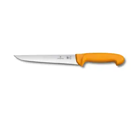 Victorinox Swibo oranžová / Vykrvovací nůž / 20 cm / Hladké ostří