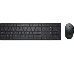 DELL KM5221W FR černá / Set bezdrátové klávesnice a myši / FR layout / USB přijímač 2.4GHz