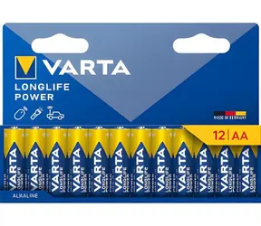 Varta High Energy Baterie AA 12 ks / 1.5V / alkalická / v boxu