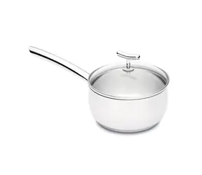 Silampos YUMI Kastrol se skleněnou poklicí 16 cm / 1,6 l / nerezová ocel 18/10