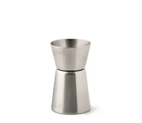Weis Dvojitá odměrka 20/30 ml / Odměrka / Nerezová ocel / Výška 6,5 cm