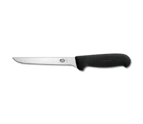 Victorinox Fibrox černá / Vykosťovací nůž / 12 cm / extra úzký / hladké ostří