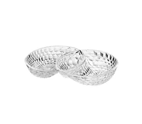 Guzzini VANITY HORS D'OEUVRES miska transparentní / Servírovací mísa