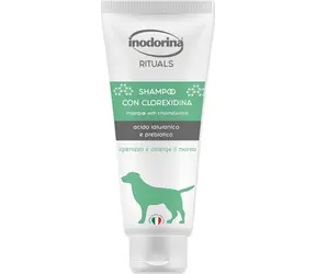 INODORINA antibakteriální šampon s chlorhexidinem / Šampon pro psy / 250 ml