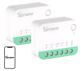 Sonoff MINIR4M Extreme / Chytrý spínač / Wi-Fi / Matter / 2 ks