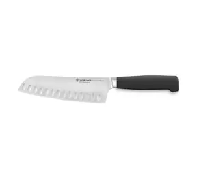 Wüsthof PARTNER / Nůž Santoku / 17 cm / duté výbrusy / plně kovaná ocel