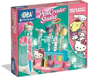CLEMENTONI IDEA Kreativní sada Továrna na pera Hello Kitty / od 6 let