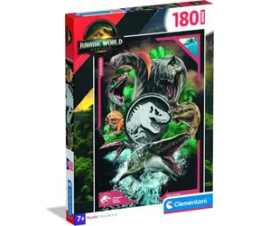 CLEMENTONI Puzzle Jurský svět SUPER / 180 dílků / od 7 let