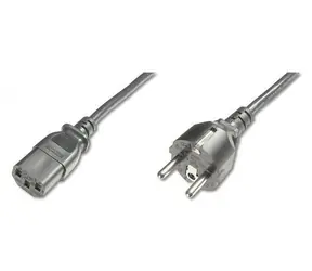 Mercodan napájecí kabel Schuko - C13 2,5 m / Napájecí kabel / Schuko - C13 / 2,5 m