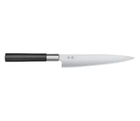 KAI Nůž filetovací Wasabi Black / 18 cm / pružná čepel / nerezová ocel 6A/1K6 / 58 HRC