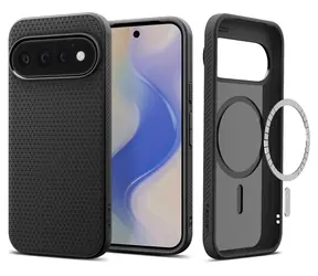 Spigen Liquid Air MagSafe matte black / Ochranný kryt / Google Pixel 11 Pro / MagSafe
