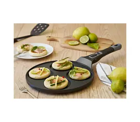 Guzzini COOK&SPACE lívanečník 26 cm šedá / Lívanečník / odnímatelná rukojeť / vhodný do trouby