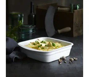 Pillivuyt GÉNÉRALE Forma na lasagne / Forma na lasagne / 24 x 24 cm / Porcelán