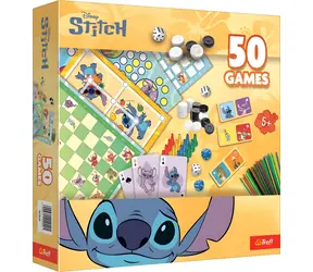 TREFL Sada 50 her Stitch / Společenské hry / 8 herních desek / od 5 let