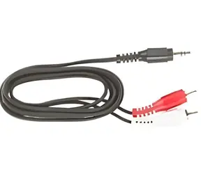 Mercodan audio kabel 2x CINCH 10 m / Audio kabel / Propojovací