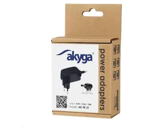 Akyga napájecí adaptér 5V/2A 10W / Napájecí adaptér / 2,5x0,7mm konektor