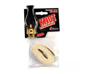 Mandy Knot plochý 1,6 cm / Knot na svíčky / šířka 1,6 cm / délka 1 m / bavlna
