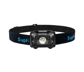 Superfire HL06 černá / Čelovka / 500 lm / USB nabíjení / IPX4