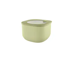 Guzzini Eco Store & More zelená / Dóza na potraviny / hluboká / 1,55 l / bioplast / vzduchotěsné víko