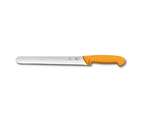 Victorinox Swibo oranžová / Plátkovací nůž / 25 cm / hladké ostří