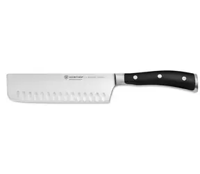 WÜSTHOF Nůž Nakiri Classic Ikon 17 cm / Kovaný / Dutý výbrus čepele / Trojitě nýtovaná rukojeť