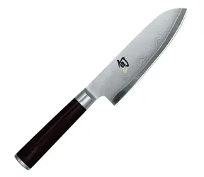 Kai Shun Classic / Nůž Santoku / 14 cm / Damašková ocel VG-MAX / 61 HRC / Rukojeť Pakkawood