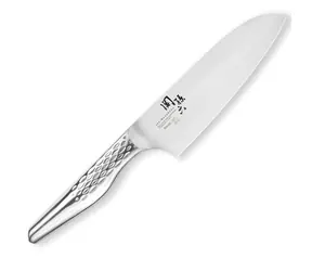 Kai SEKIMAGOROKU SHOSO 14 cm / Nůž santoku / Nerezová ocel 5CR15MoV / 56 HRC / Konvexní výbrus