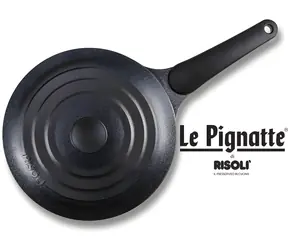 RISOLI Pánev LE PIGNATTE 20 cm / S víkem / Litý hliník / Nepřilnavý povrch Profile