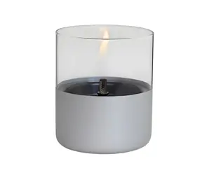TenderFlame Lilly 10 Glass hliníková / Lucerna / sklo / na tekuté palivo