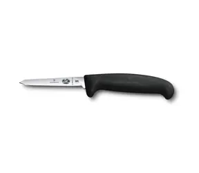 Victorinox Fibrox / Nůž na drůbež / Čepel 8 cm / Hladké ostří / Černá rukojeť